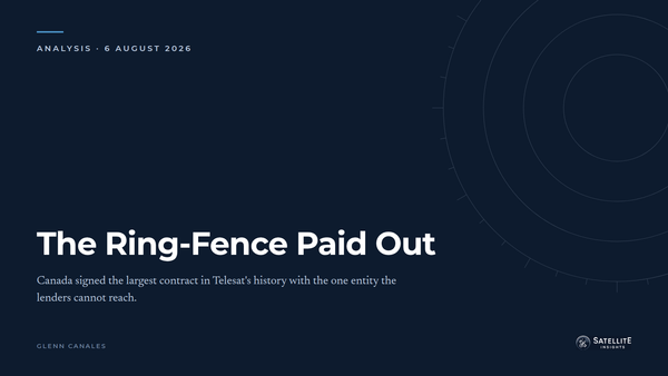 Telesat's Best Day in 57 Years Went to the Entity the Lenders Cannot Reach