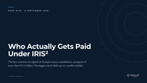 IRIS² Finally Cut Checks, and the Biggest One Landed on the Ground