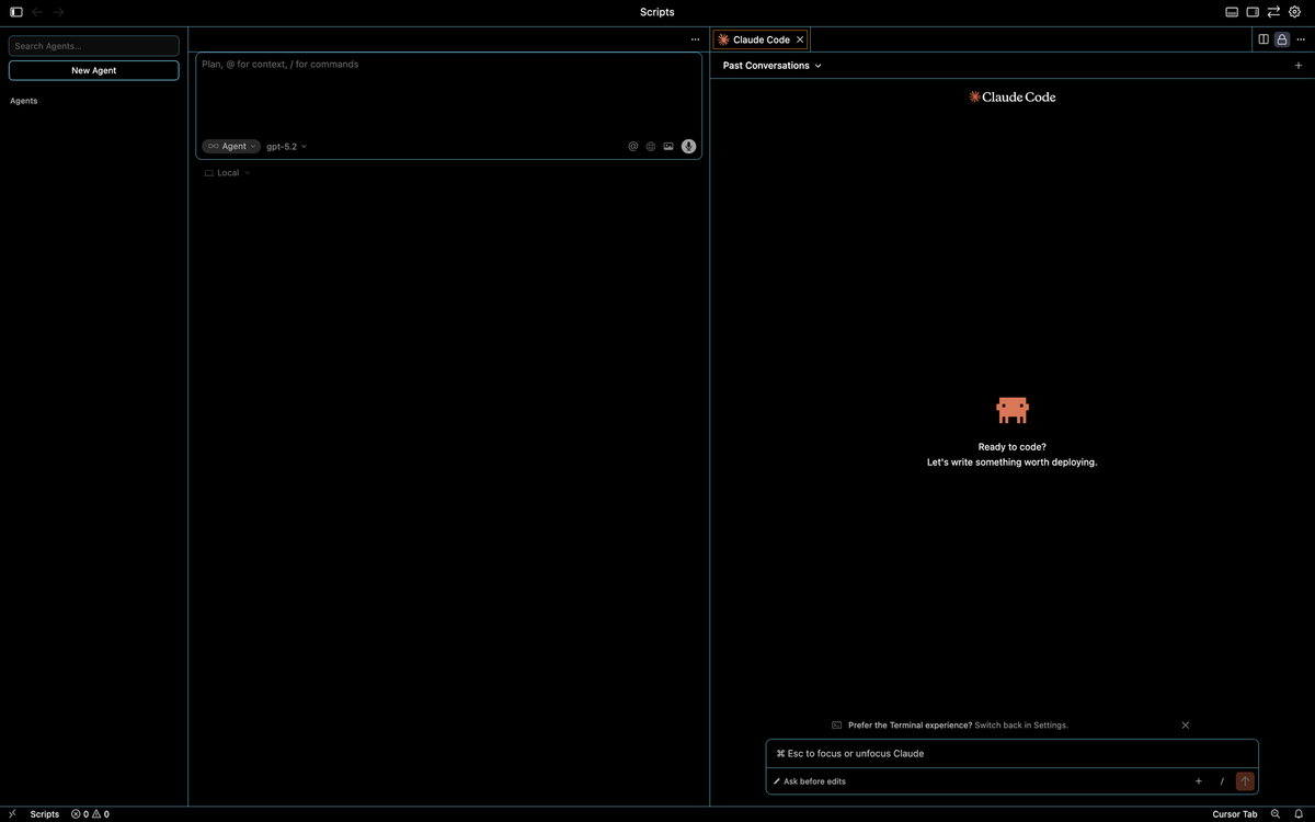 Coding Without the Syntax: Using AI Agents (Cursor and Claude Code)