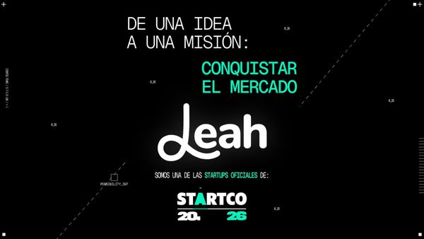 La innovación se encuentra con la ejecución. "Leah en StartCo 2026"