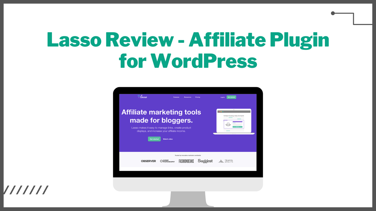 Lasso Review - Affiliate Plugin for WordPress ⚙️