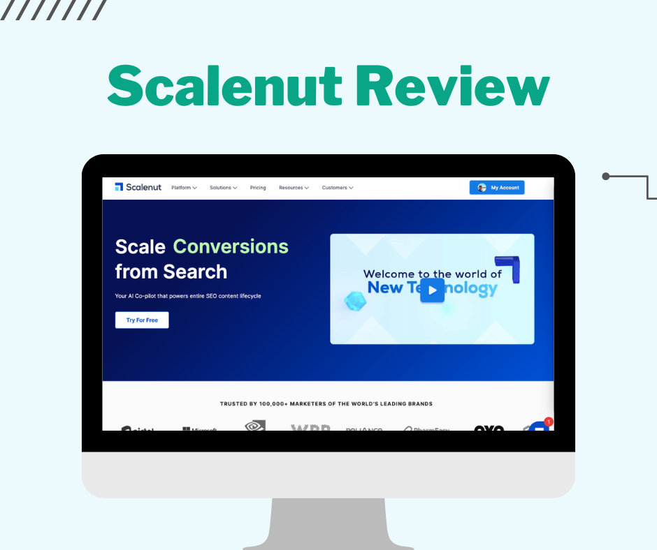 Scalenut Review ✍️ 🧑‍💻