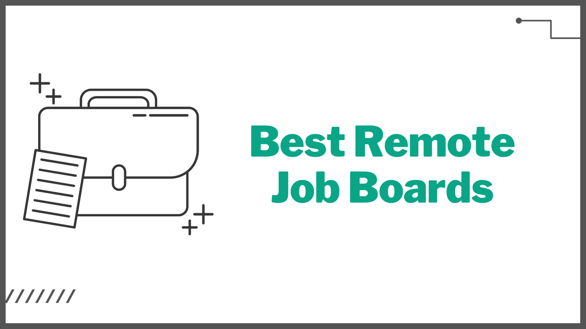 Best Remote Job Boards
