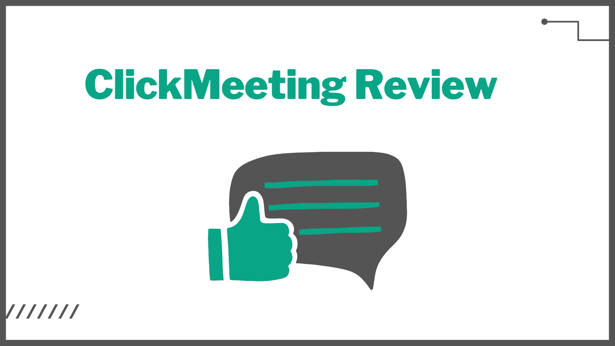 Clickmeeting review
