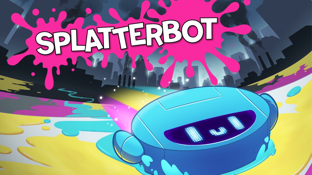 Splatterbot Looks Like Splatoon With Roombas