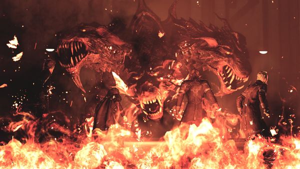 Shows Cerberus, who unlike the PC port of this game, actually works. 