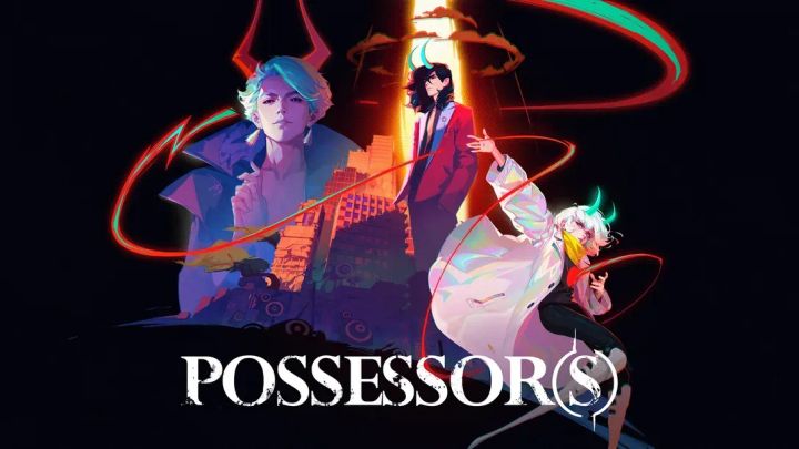Possessor(S) key art shows three demons and a ruined city