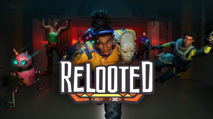 Relooted key art shows several characters escaping from a museum