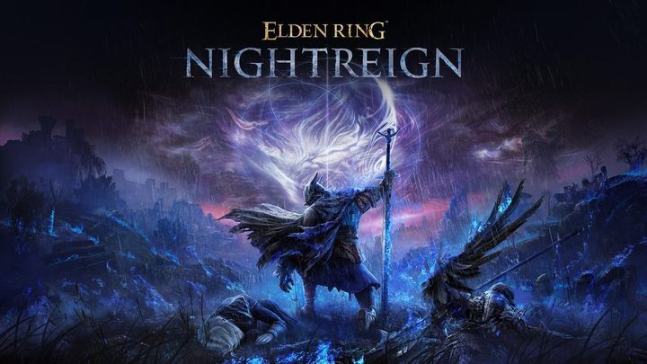 Elden ring nightreign key art showing a character holding a staff