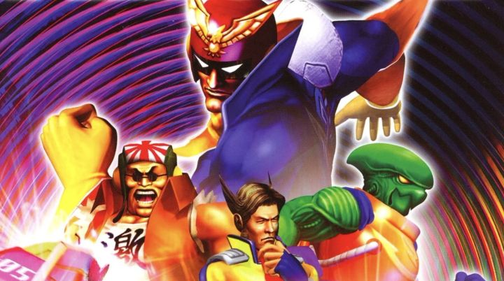 F-Zero GX key art shows several racers