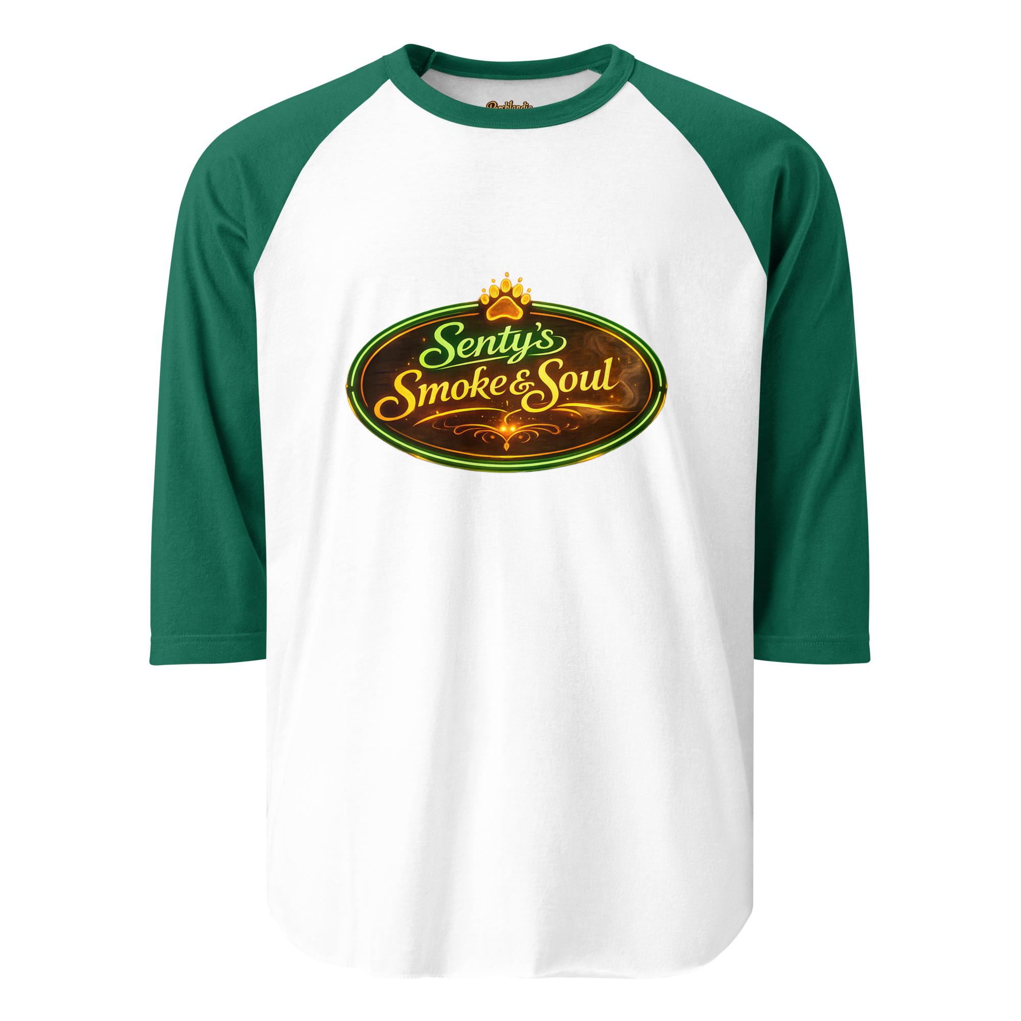 Smoke and Soul Raglan — additional view 2