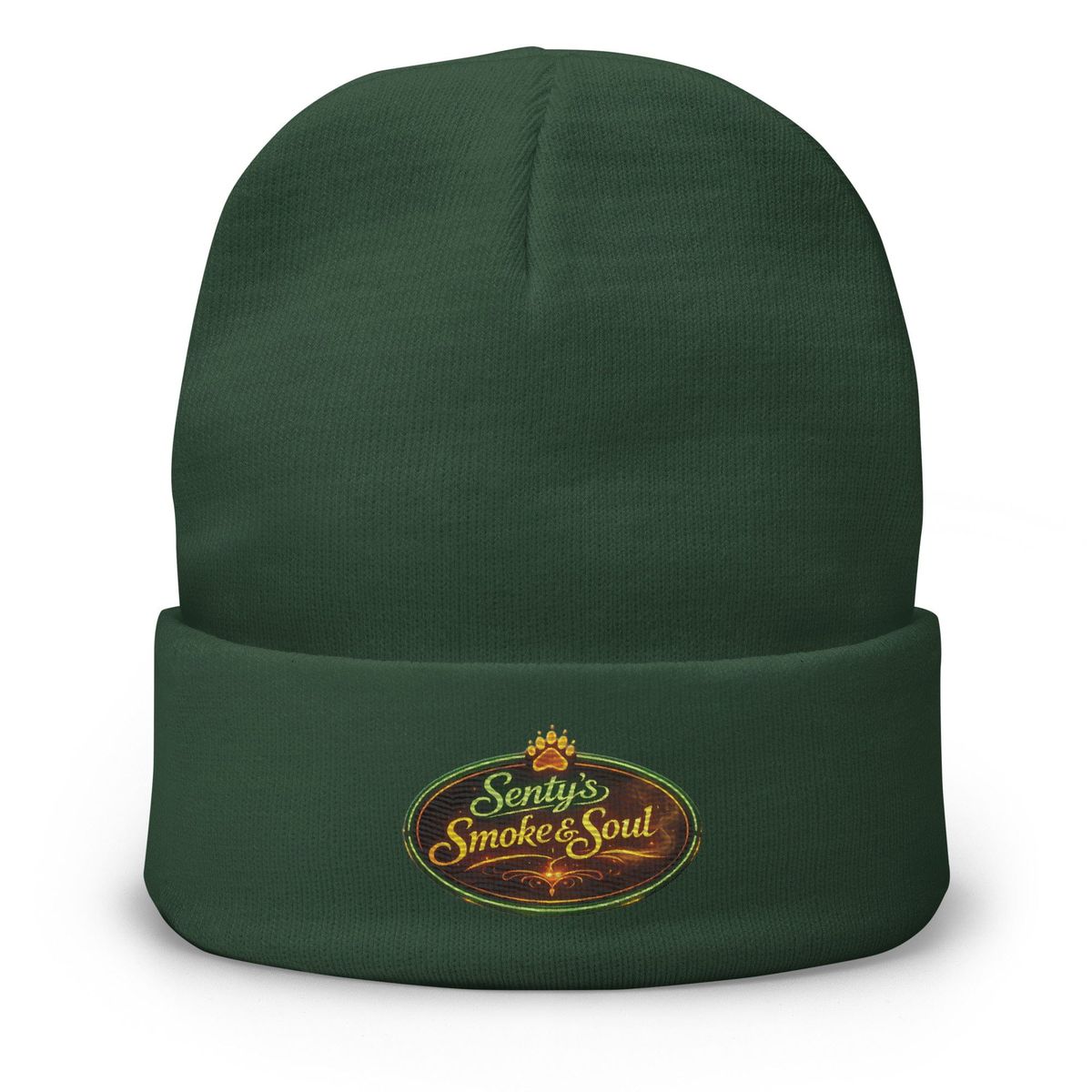 Smoke & Soul Embroidered Beanie
