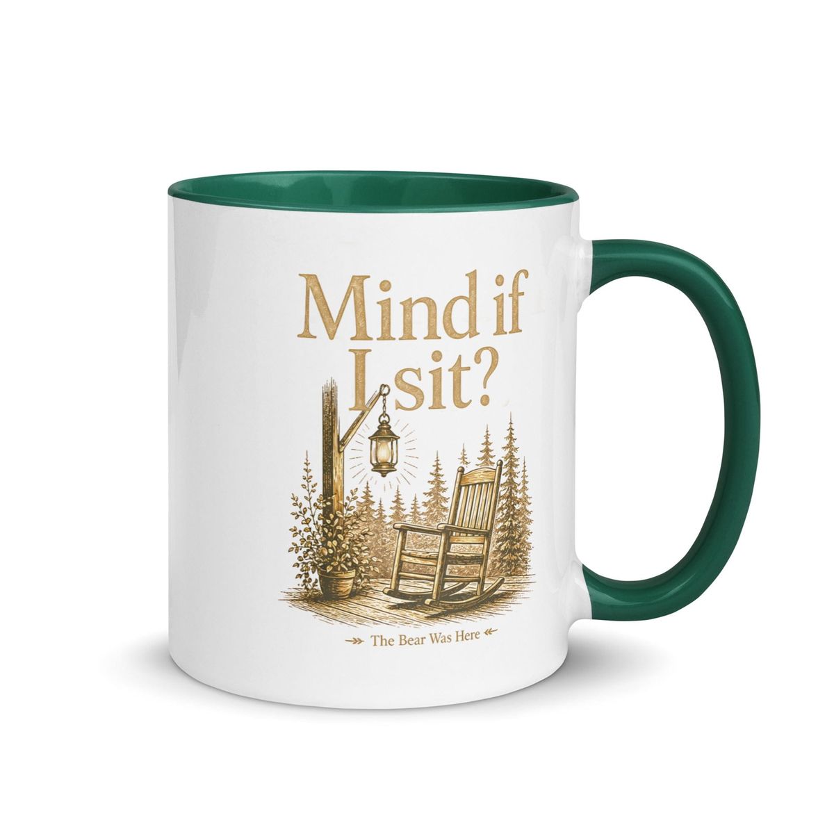 Mind If I Sit? Porchlandia Mug
