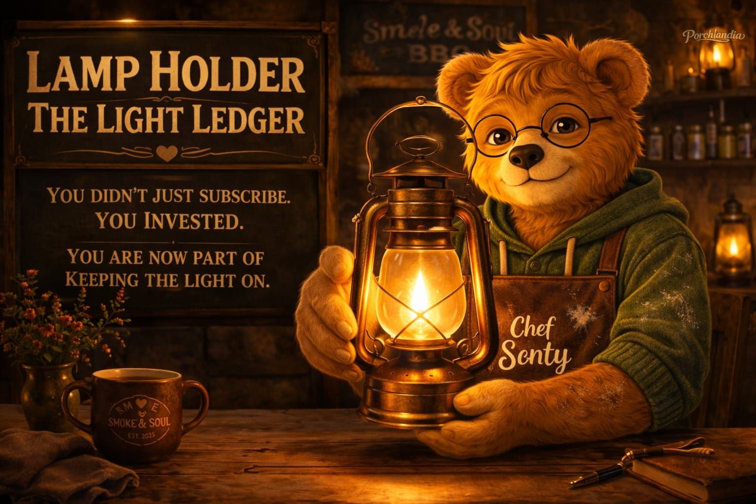 Thank you for lighting the lamp...