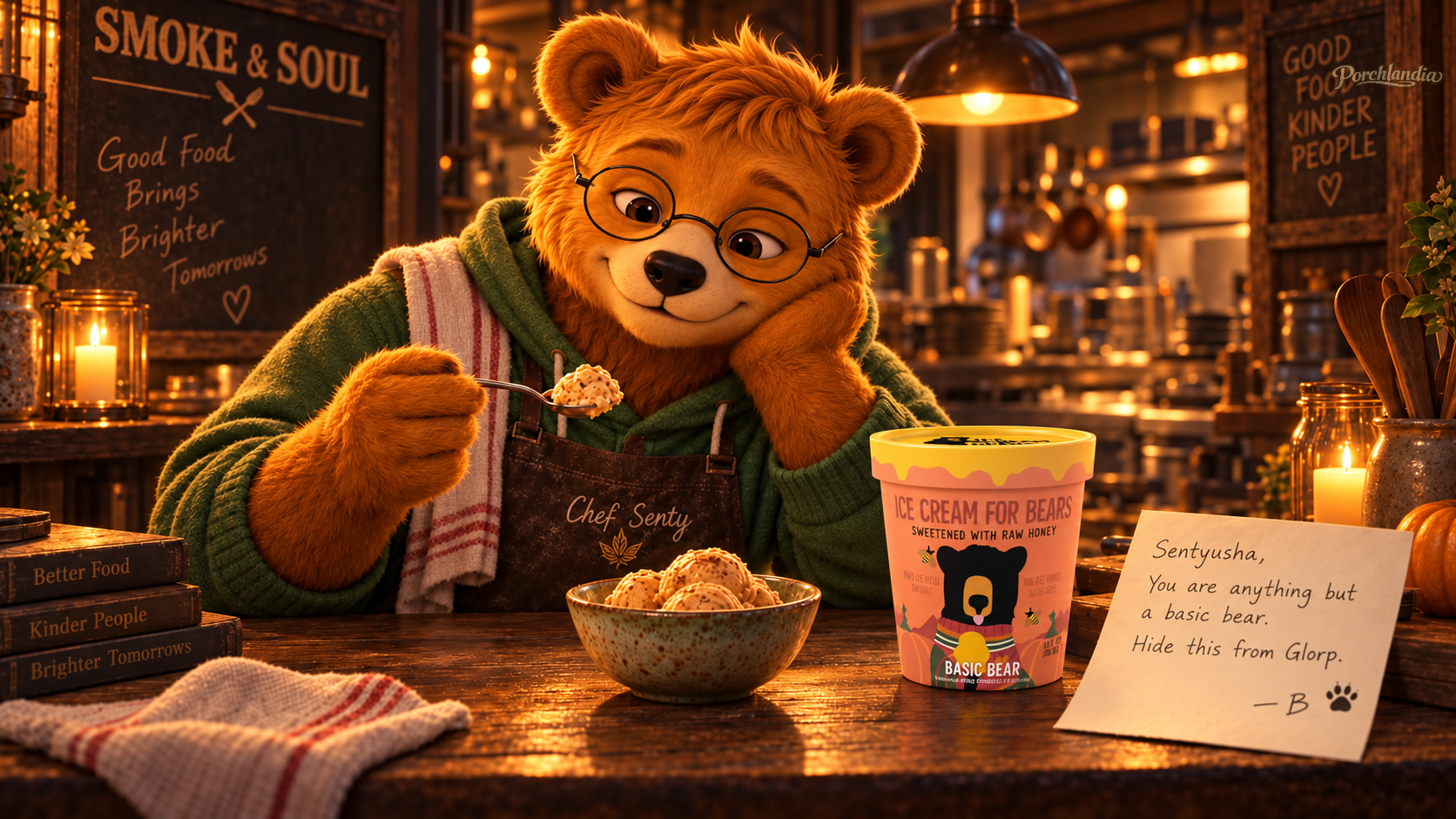 Ice Cream Challenge #001: Basic Bear