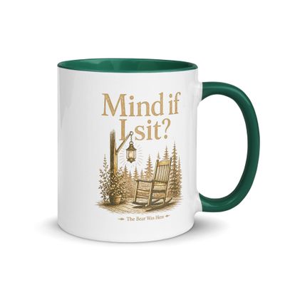 Mind If I Sit? Porchlandia Mug