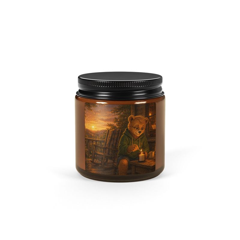 Senty Lights the Porch Candle