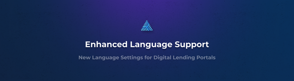 New Feature Release: Language Setting for Digital Lending Portal