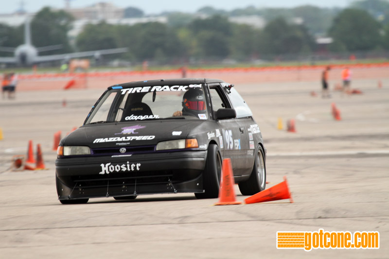 A clean break: After years spent building his FSP-winning Mazda, Justin Barbry is moving on.