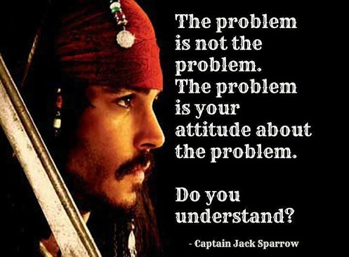Sage advice from Cap'n Jack Sparrow