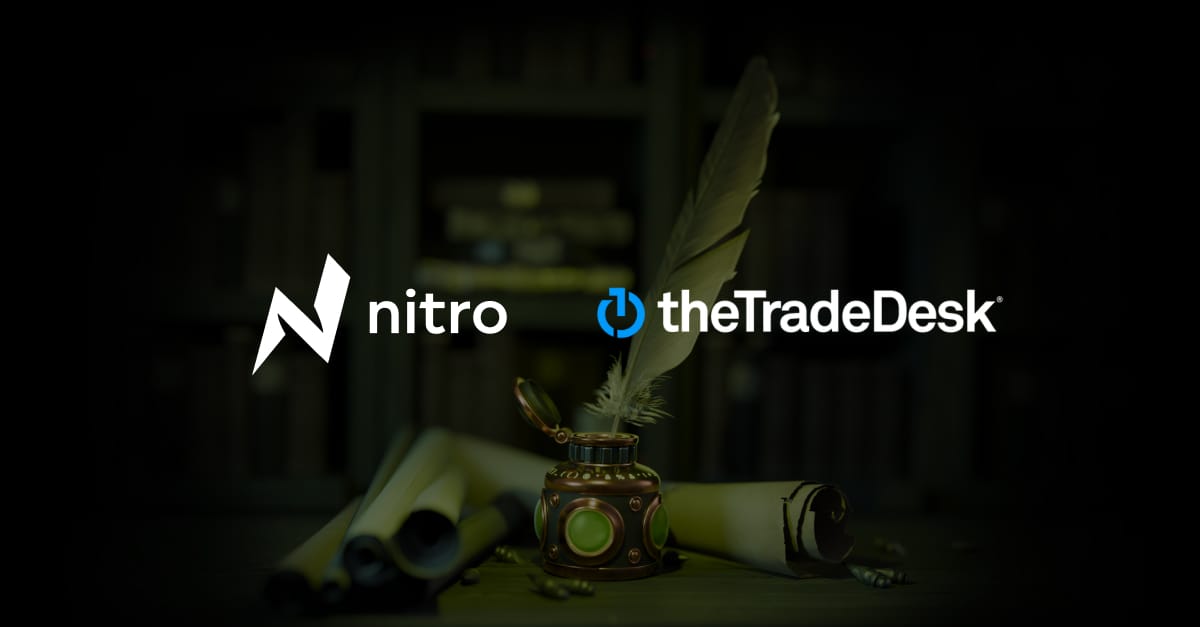 Nitro Join Forces with The Trade Desk To Bring Advertisers Exclusive Gaming Inventory through OpenPath Integration