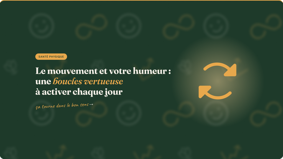 Image d’illustration pour l’article Le mouvement et votre humeur : une boucles vertueuse à activer chaque j