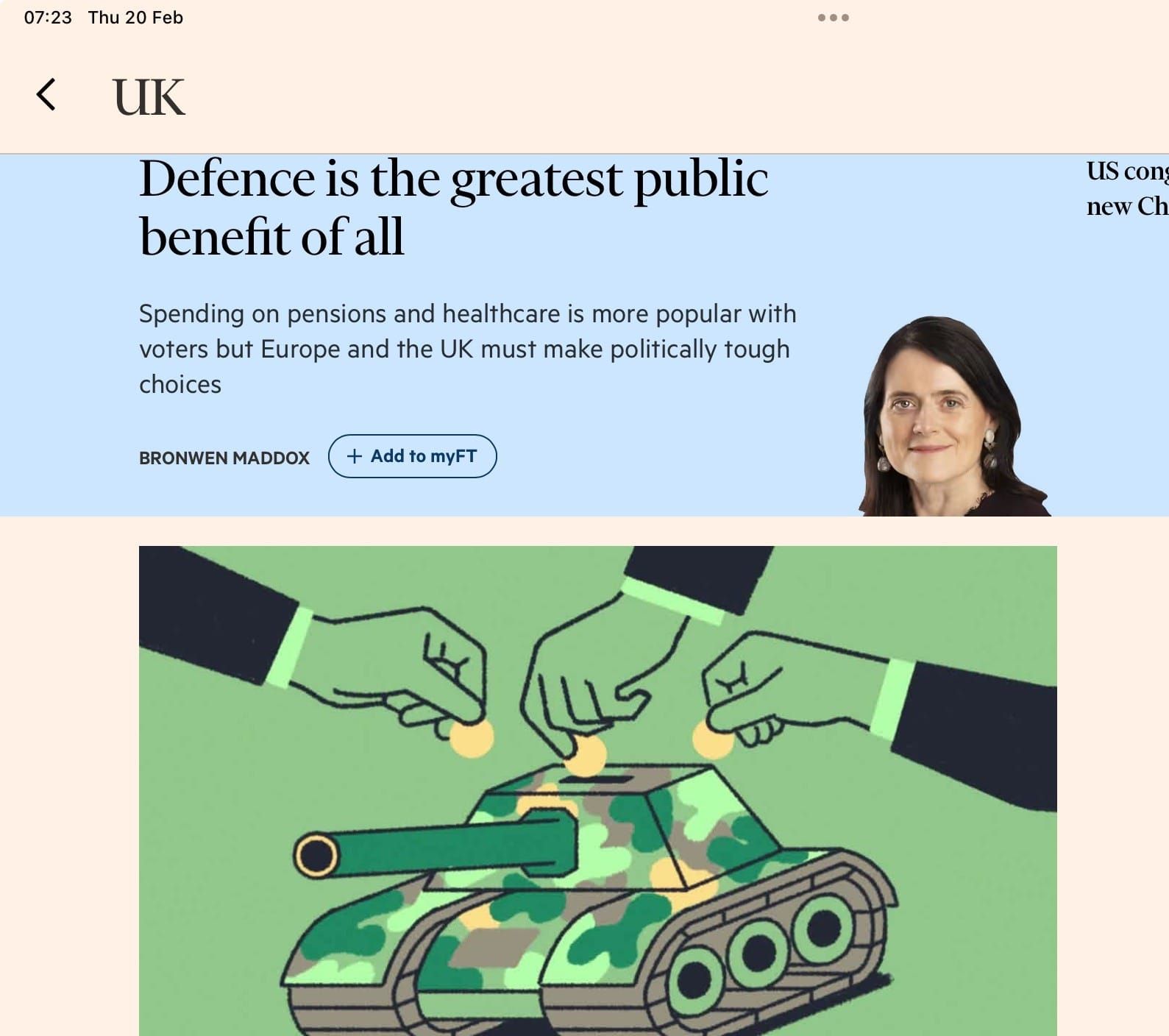 There are now 4 great innovation 'domains' ...