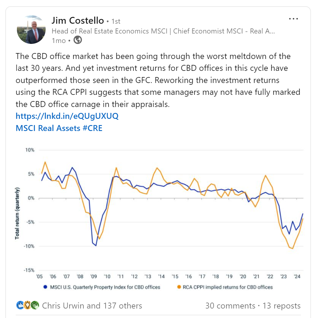 Nice piece of US office analysis ...