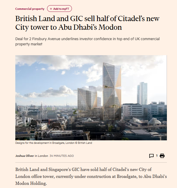 Betting big on London & office ...