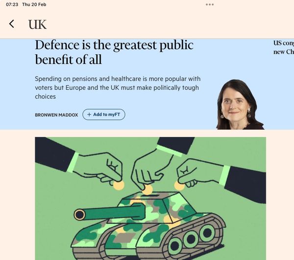 There are now 4 great innovation 'domains' ...