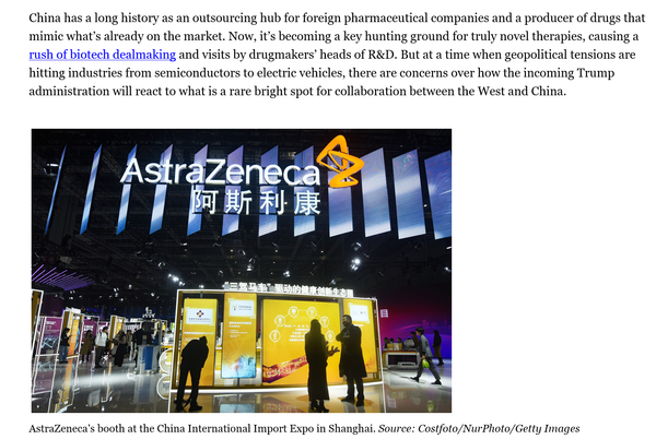 Life Science/Pharma reshoring?