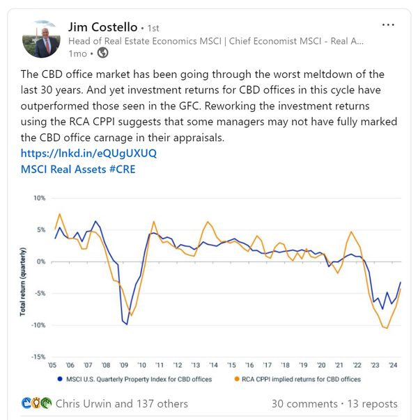 Nice piece of US office analysis ...