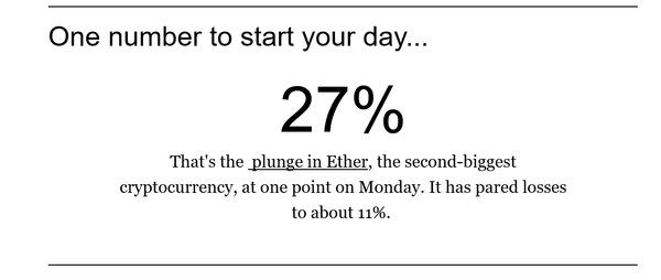 Here comes the rollercoaster ...