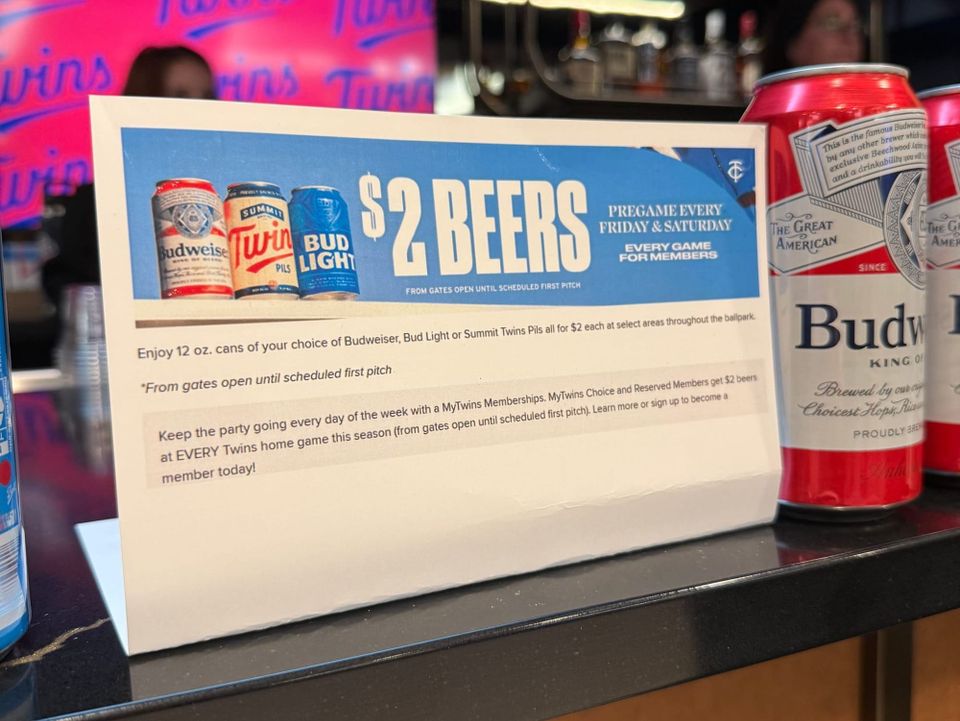 Free Friday: Target Field Drink Reviews, Bruce, and an Important Jagoff Update