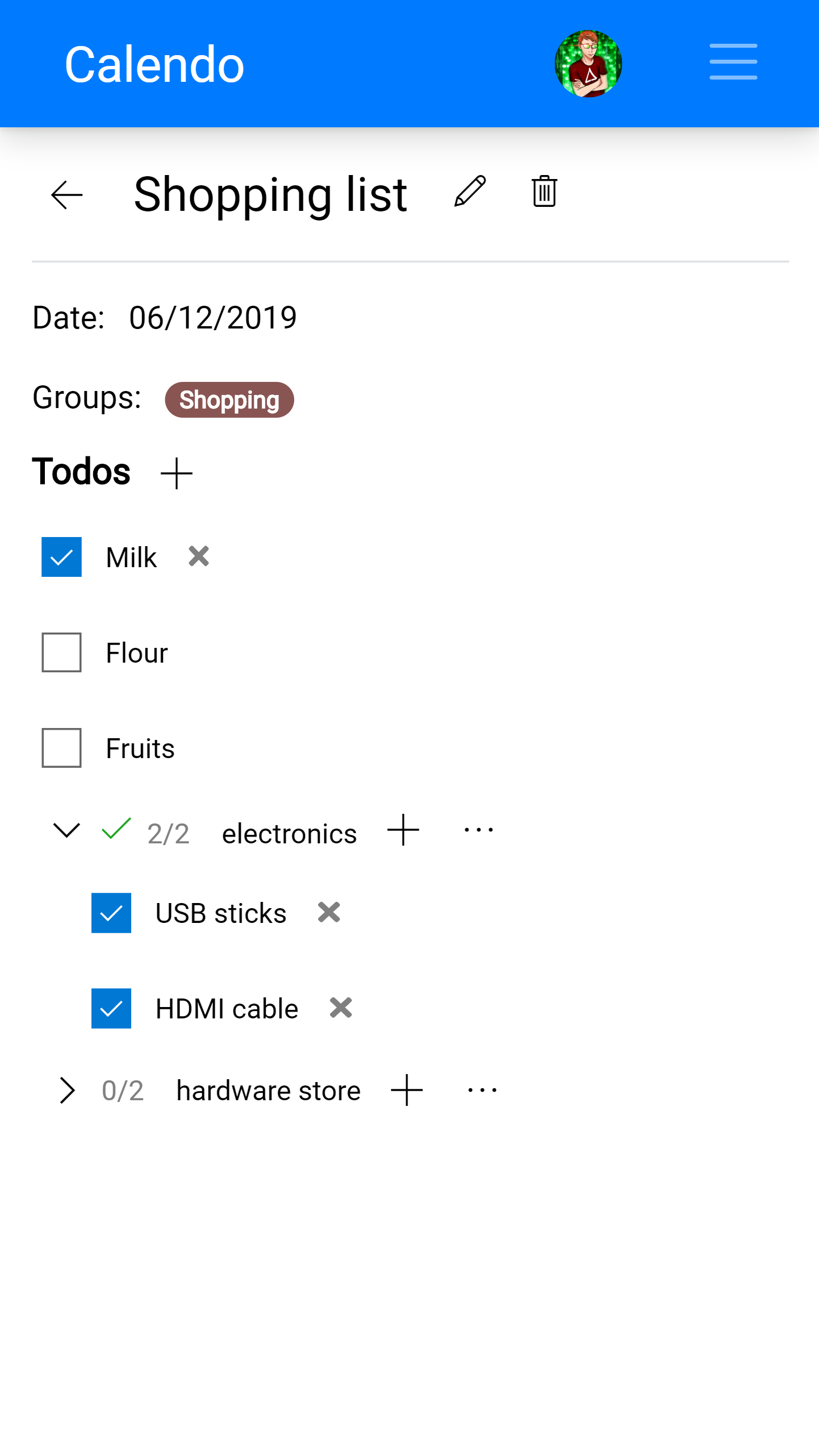 Calendo Screenshot 1