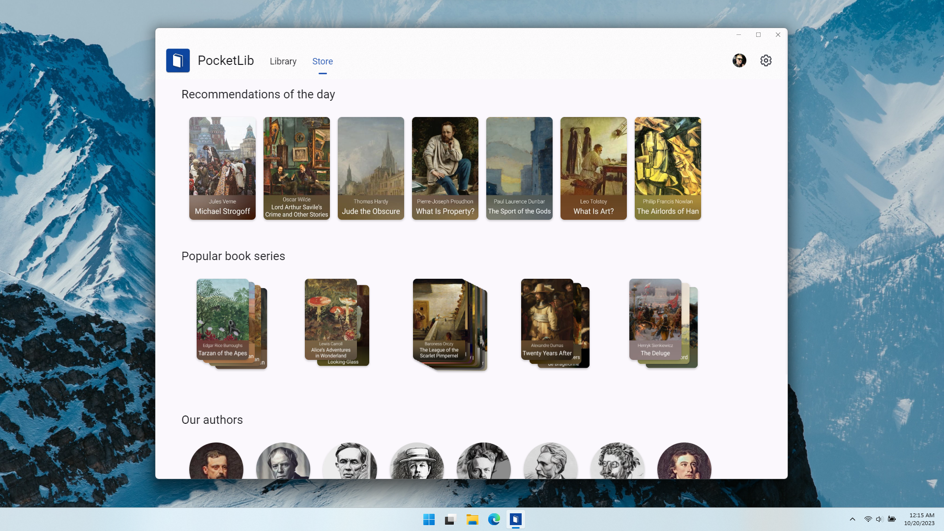PocketLib 1.6: Design refresh