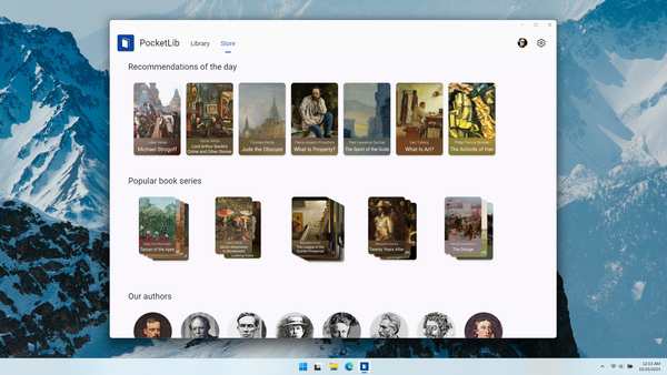 PocketLib 1.6: Design refresh