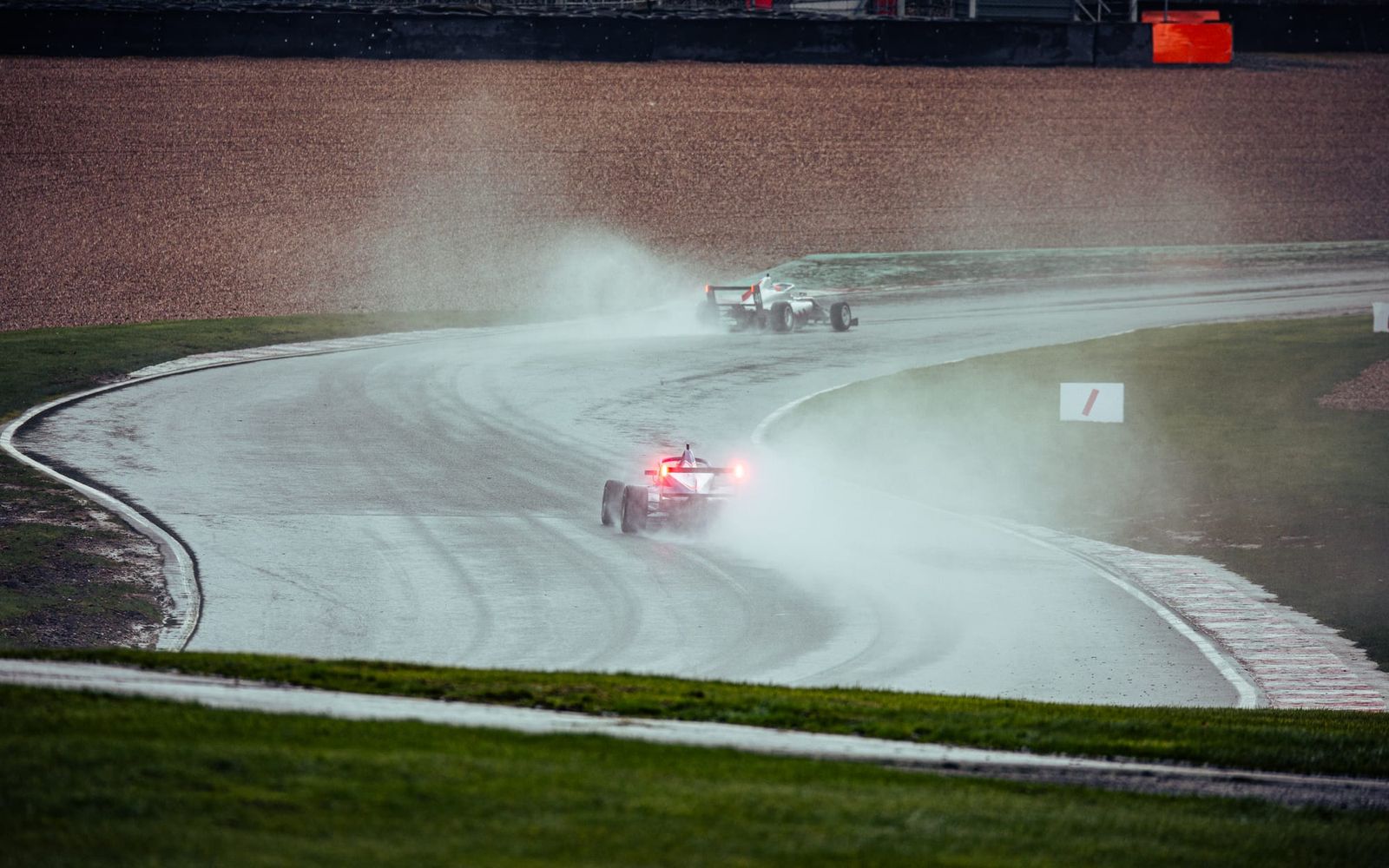 Donington Park Test Delivers Valuable Lessons as Rain and Hail Hit British F4 Field