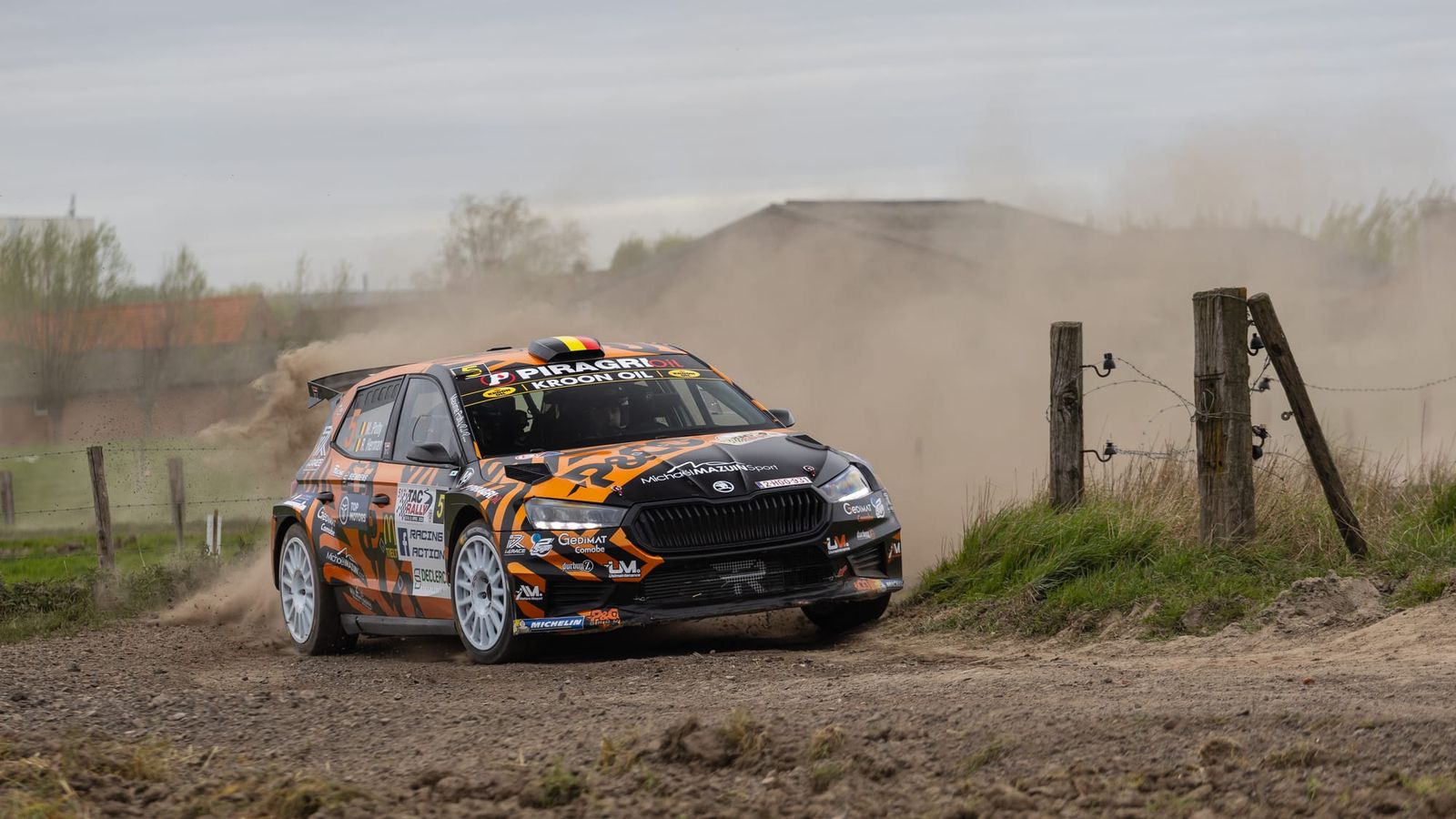 Potty Edges Verstappen in Tielt Thriller as Belgian Rally Championship Ignites