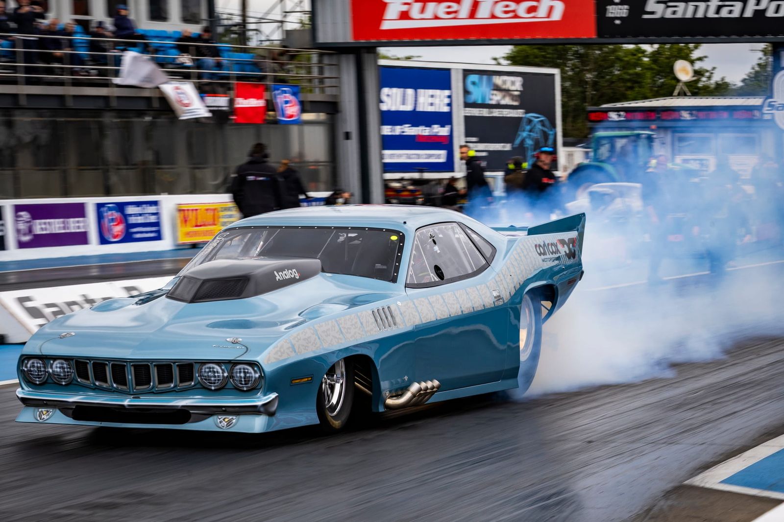 Arnover Claims Doorslammers Glory As Carl Cox Champions Motorsport’s Next Generation At Santa Pod