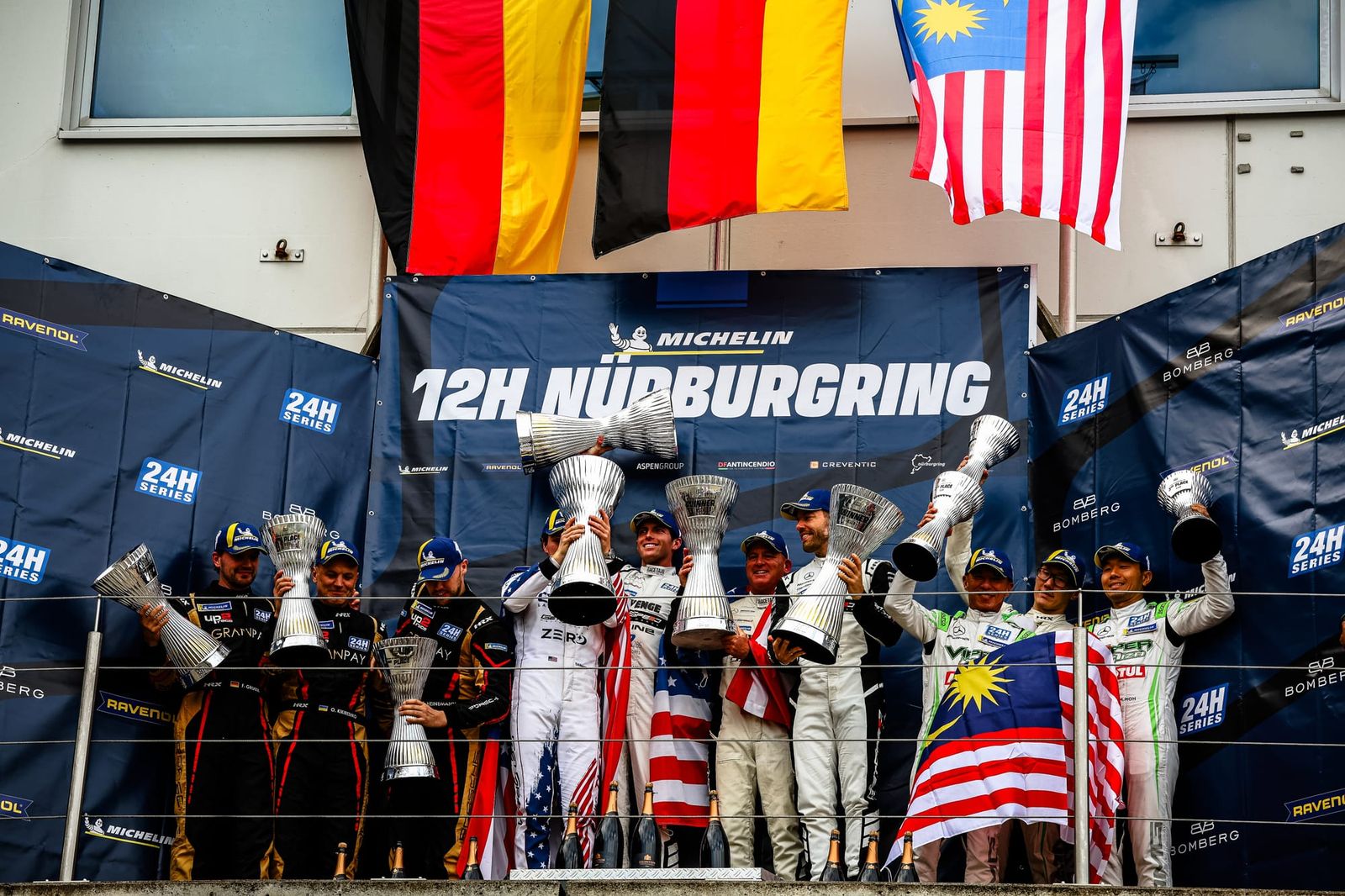 GetSpeed Team JR286 Overcomes Early Setback to Win Inaugural Michelin 12H Nürburgring