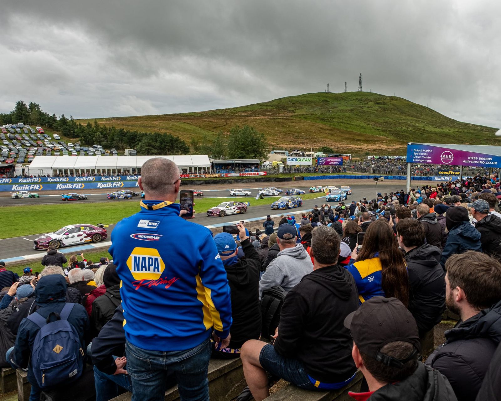 Morgan and Plato Racing Shine as Knockhill Delivers Classic BTCC Drama in All Conditions
