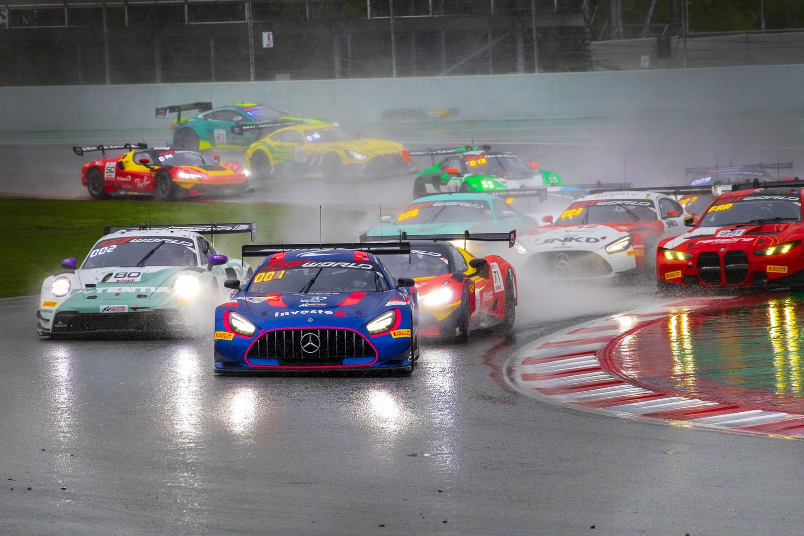 GT World Challenge Europe Barcelona: Rain chaos brings victory for Tresor Attempto as Lionspeed seals the title