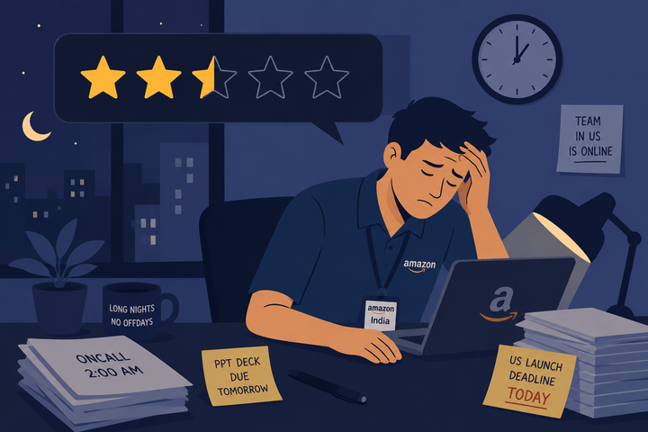 “I used to cry after meetings”: Amazon India trails both Big Tech rivals and its own U.S. offices