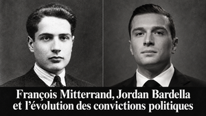 François Mitterrand, Jordan Bardella et l’évolution des convictions politiques