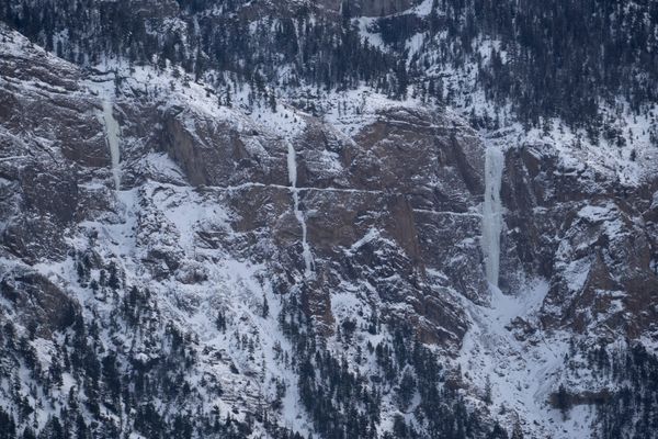 Winter Camping and Climbing in Cody