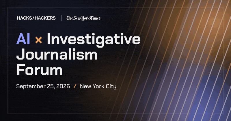 Next week: AI Real Talk with Pangram CEO; plus new AI x Investigative Forum @ The New York Times