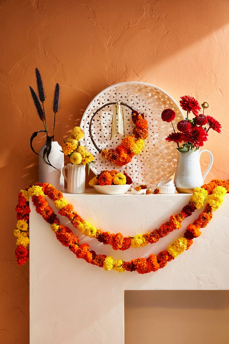 Marigold Mantel // Photo by Kelsey Hansen
