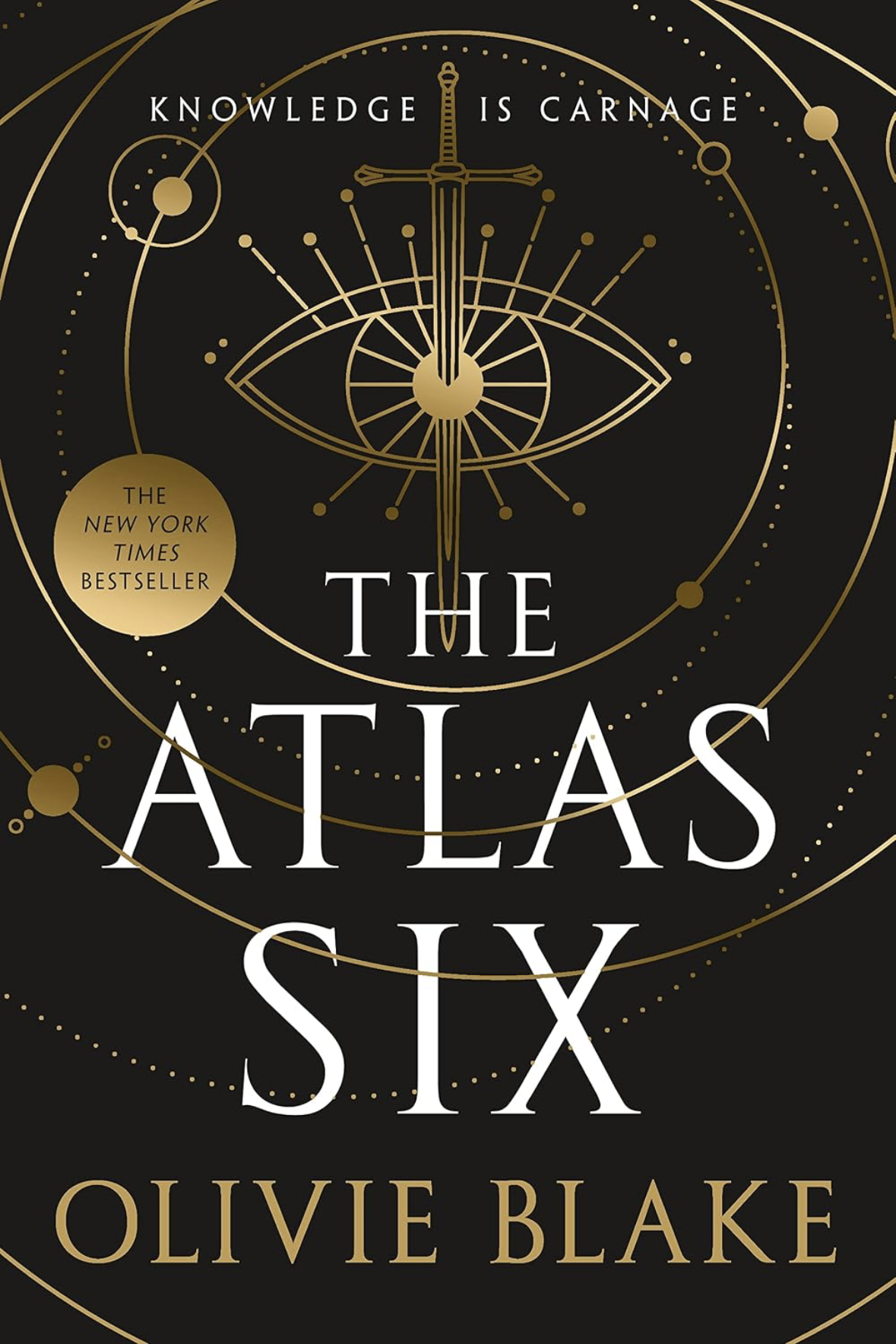 The Atlas Six by Olivie Blake book cover