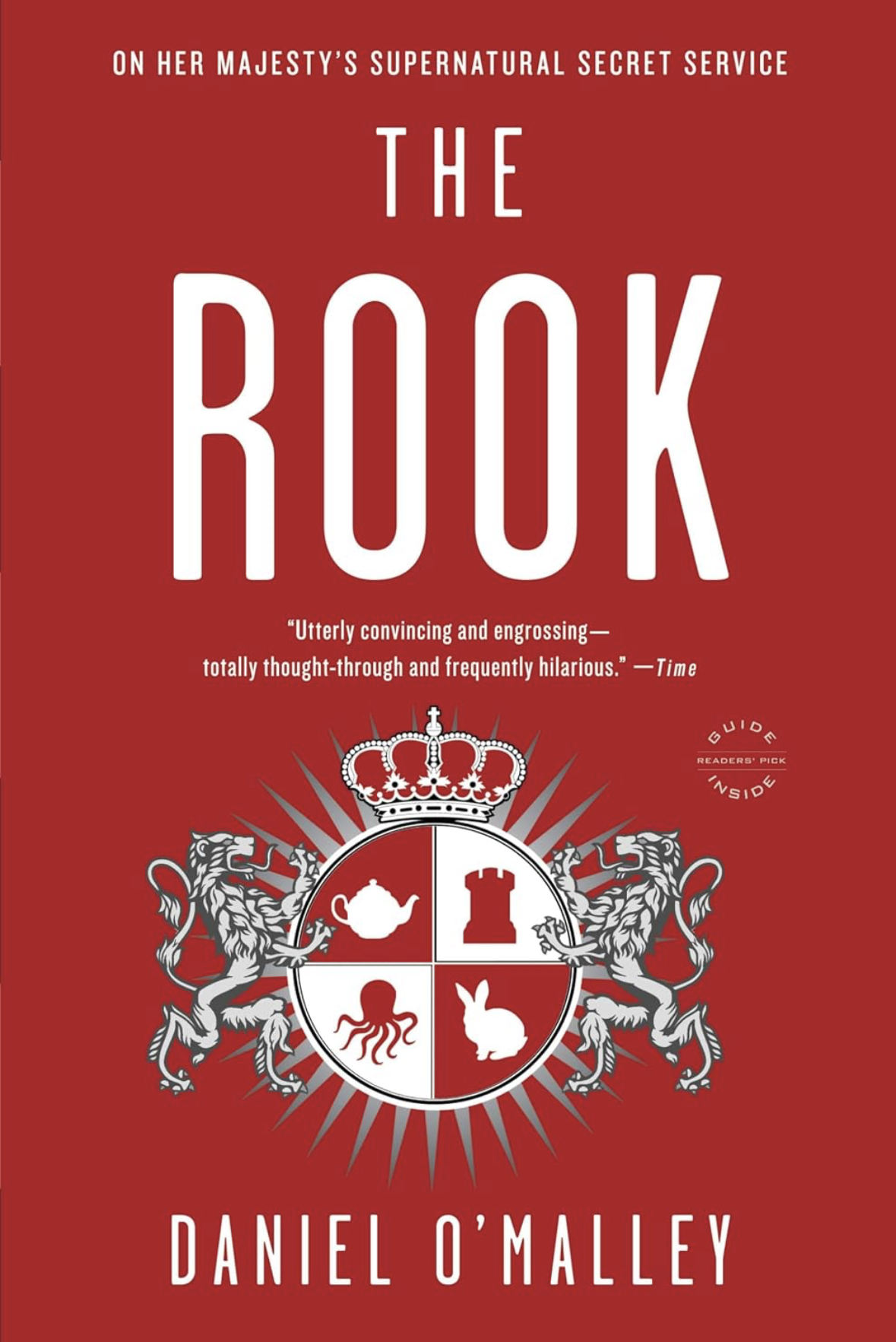 The Rook by Daniel O'Malley book cover